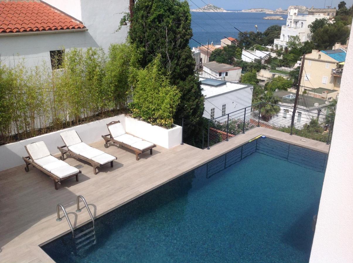 Suite Sur La Mer Marseille Corniche Esterno foto