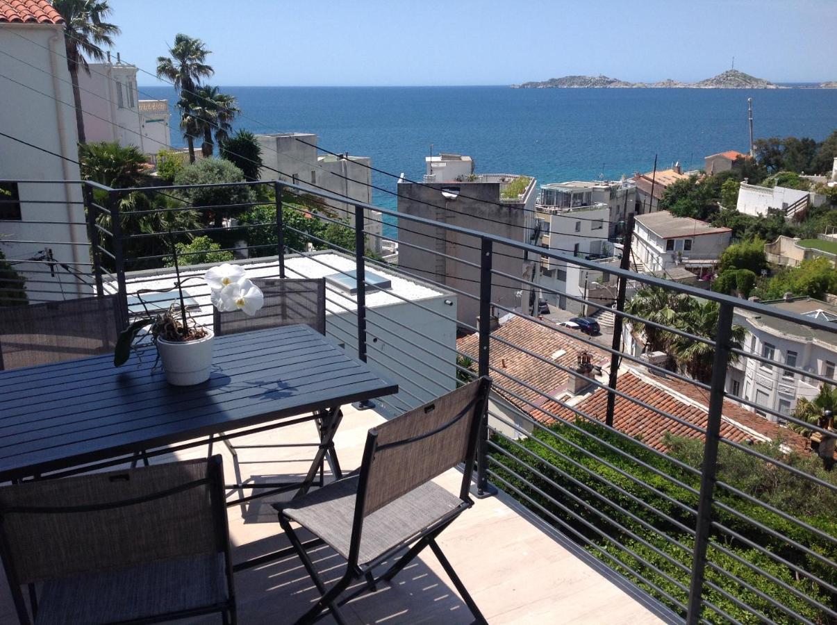 Suite Sur La Mer Marseille Corniche Esterno foto